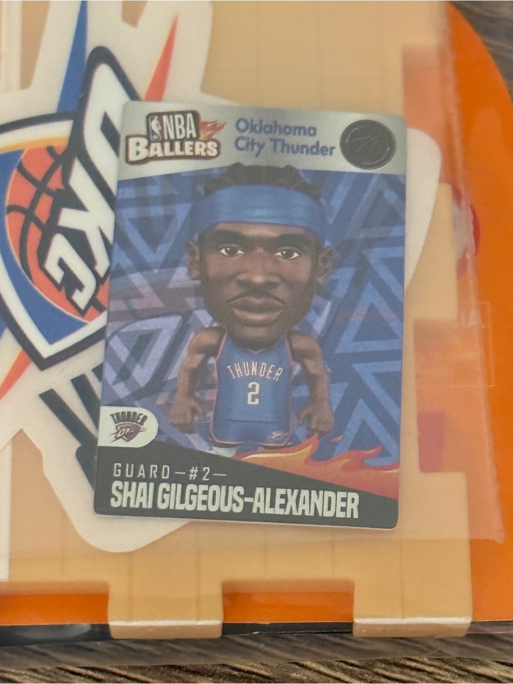 Oklahoma City Thunder - SHAI GILGEOUS-ALEXANDER~NBA Ballers - Series 2 - Picture 5 of 6